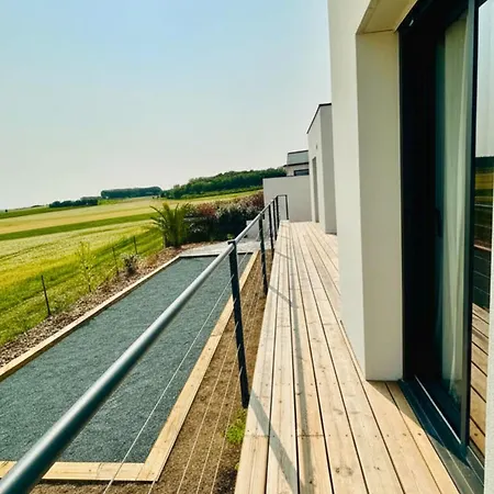 Villa L'escale - D'architecte, Vue Sur Les Plaines, Boulodrome Et Solarium Etaules (Charente-Maritime)